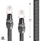 Flextron Gas Line Hose 1/2'' O.D. x 24'' Length with 1/2" MIP Fittings, Stainless Steel Flexible Connector FTGC-SS38-24A - alternate 4